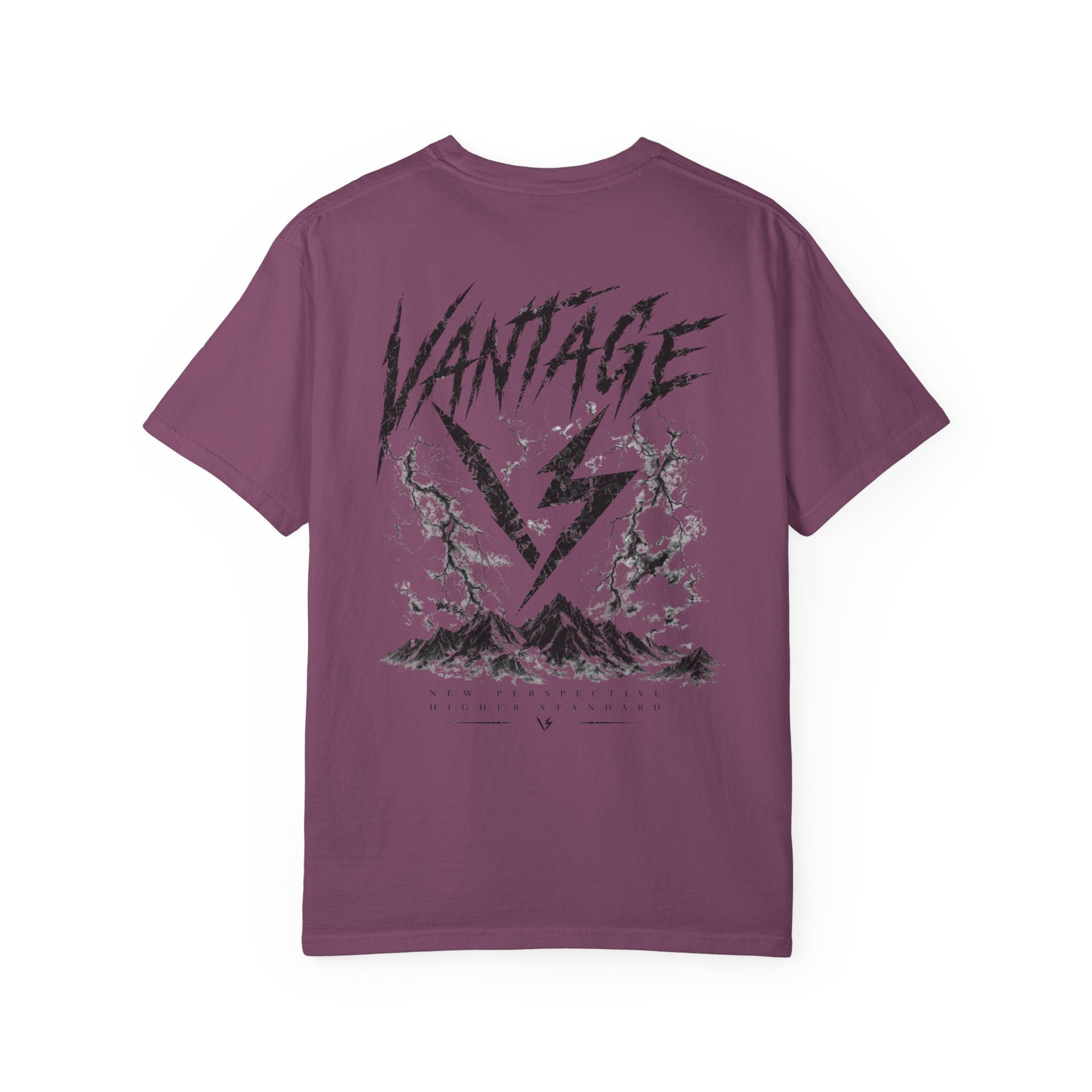 Vantage Lightning Logo T-Shirt — Graphic Streetwear Tee