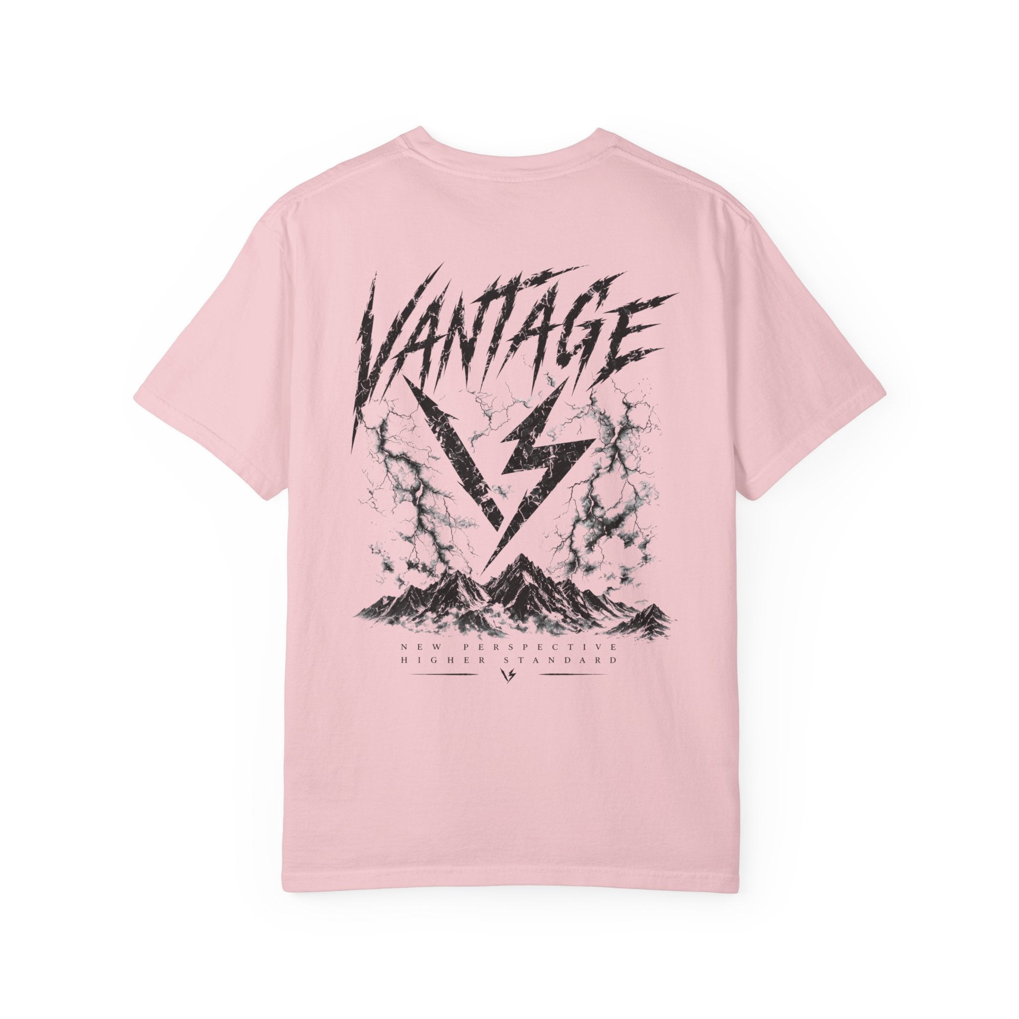 Vantage Lightning Logo T-Shirt — Graphic Streetwear Tee
