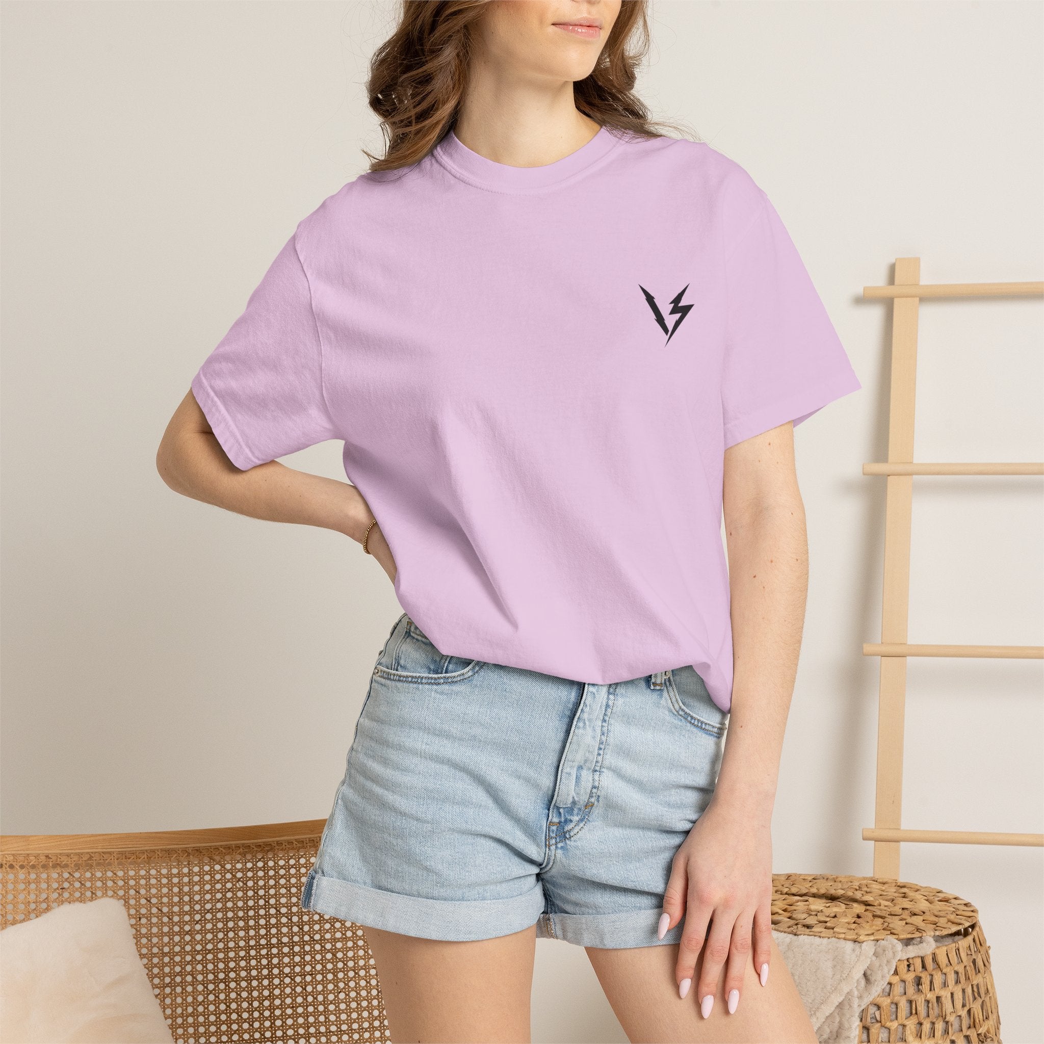 Vantage Lightning Logo T-Shirt — Graphic Streetwear Tee