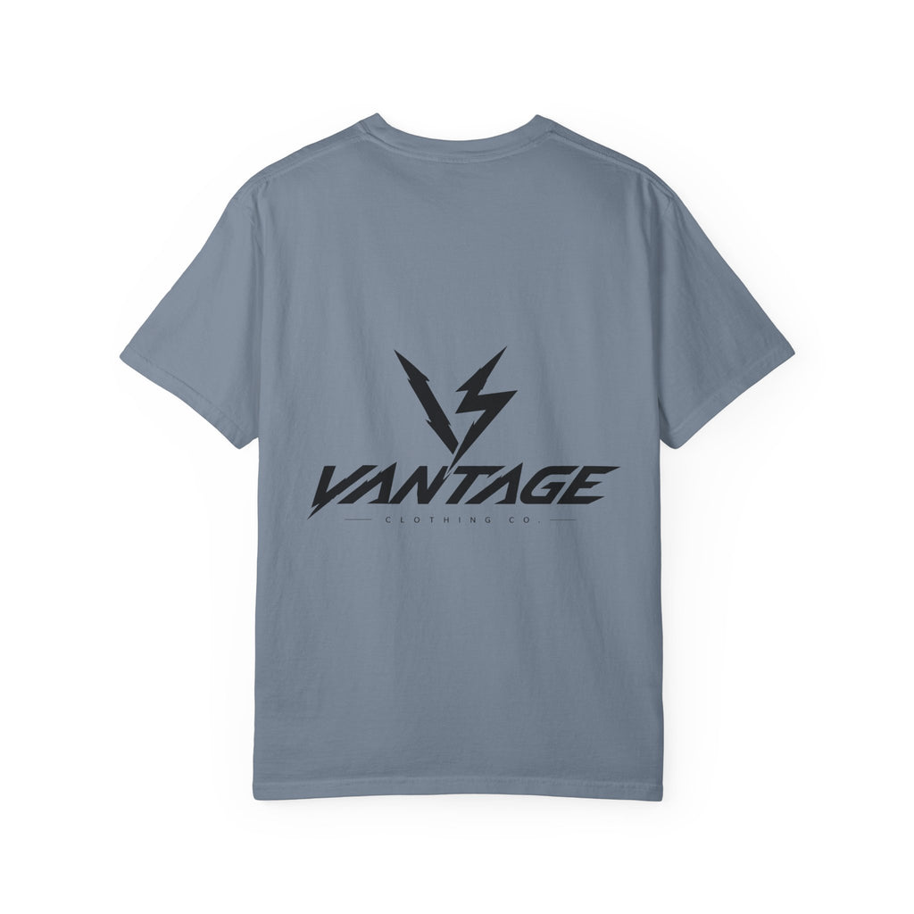 Vantage Lightning Logo T-Shirt — Graphic Streetwear Tee