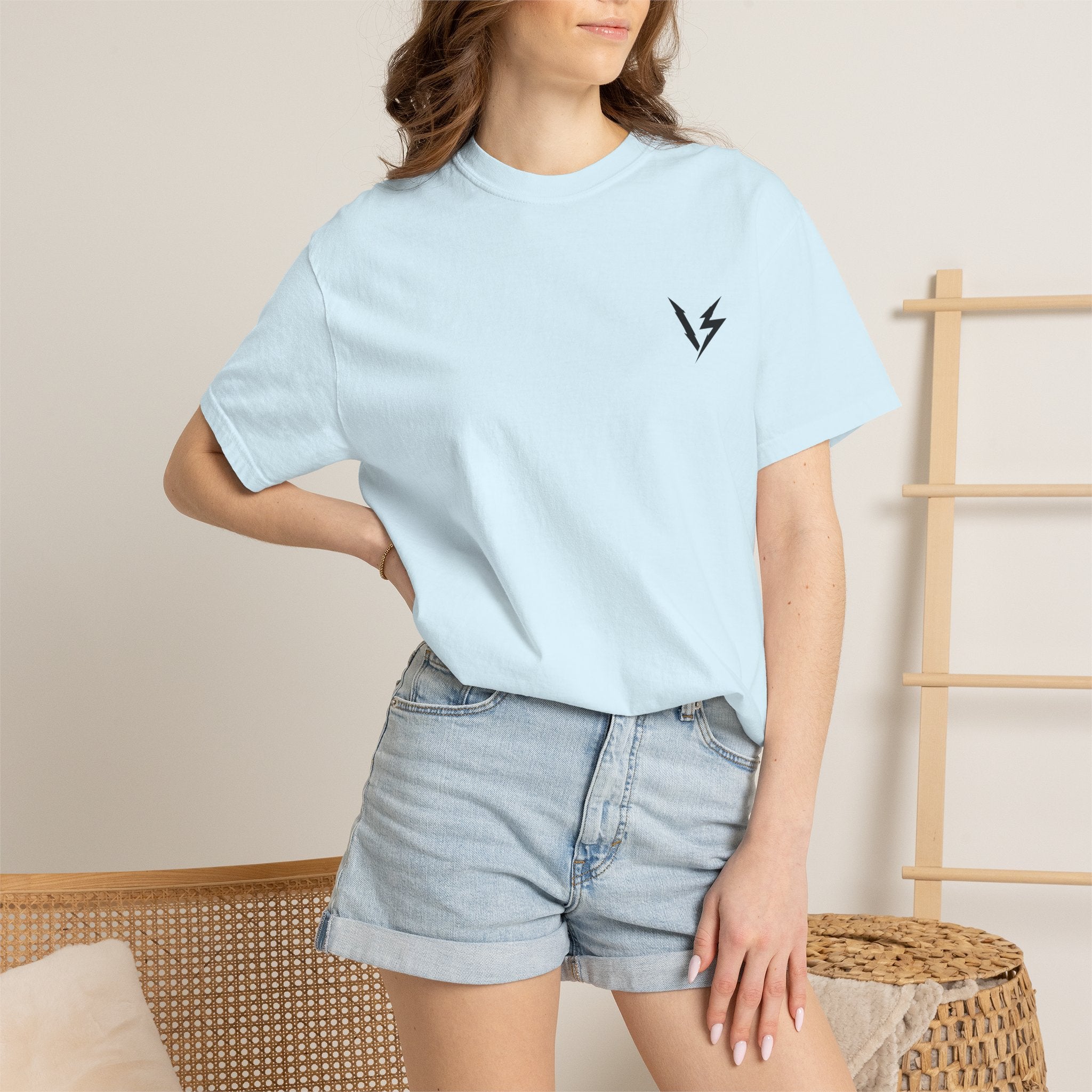 Vantage Lightning Logo T-Shirt — Graphic Streetwear Tee