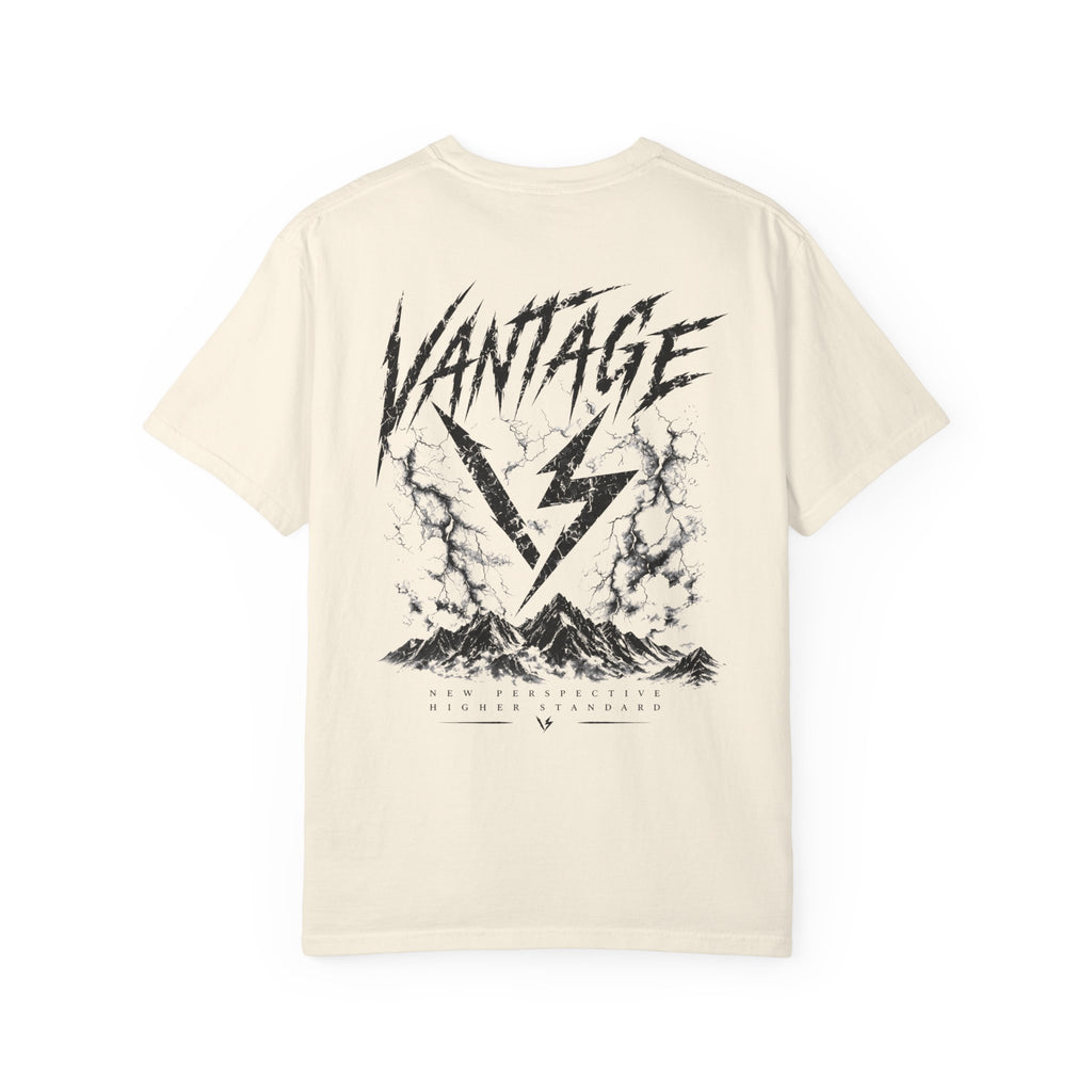Vantage Lightning Logo T-Shirt — Graphic Streetwear Tee