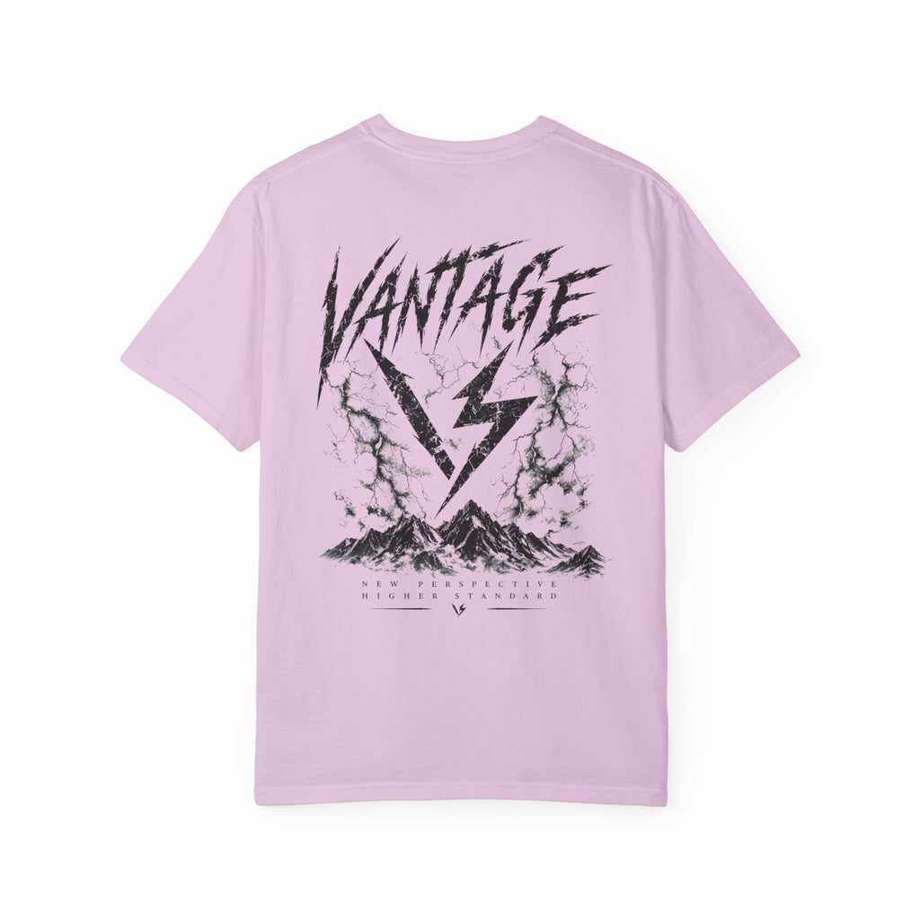 Vantage Lightning Logo T-Shirt — Graphic Streetwear Tee