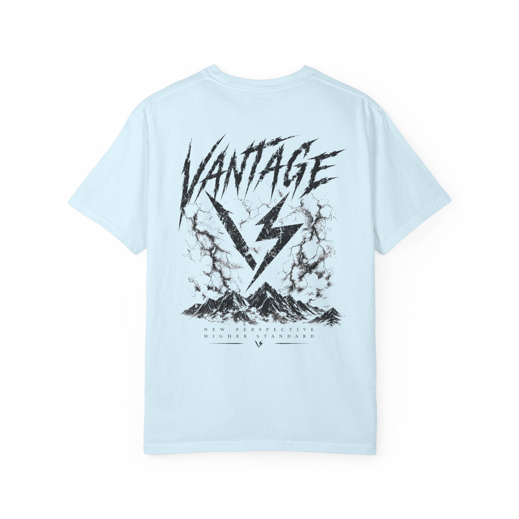 Vantage Lightning Logo T-Shirt — Graphic Streetwear Tee