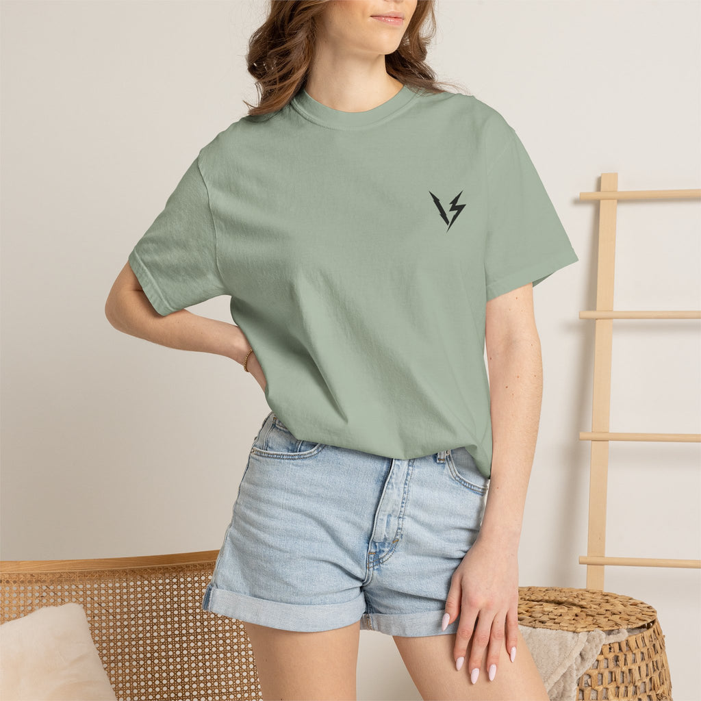 Vantage Lightning Logo T-Shirt — Graphic Streetwear Tee