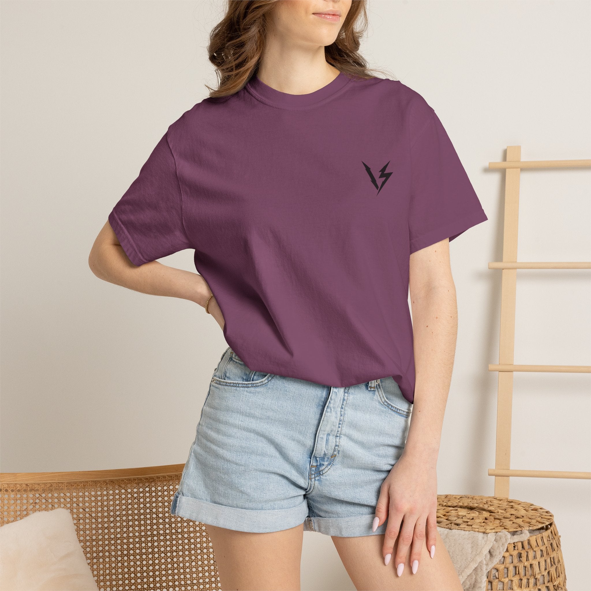 Vantage Lightning Logo T-Shirt — Graphic Streetwear Tee