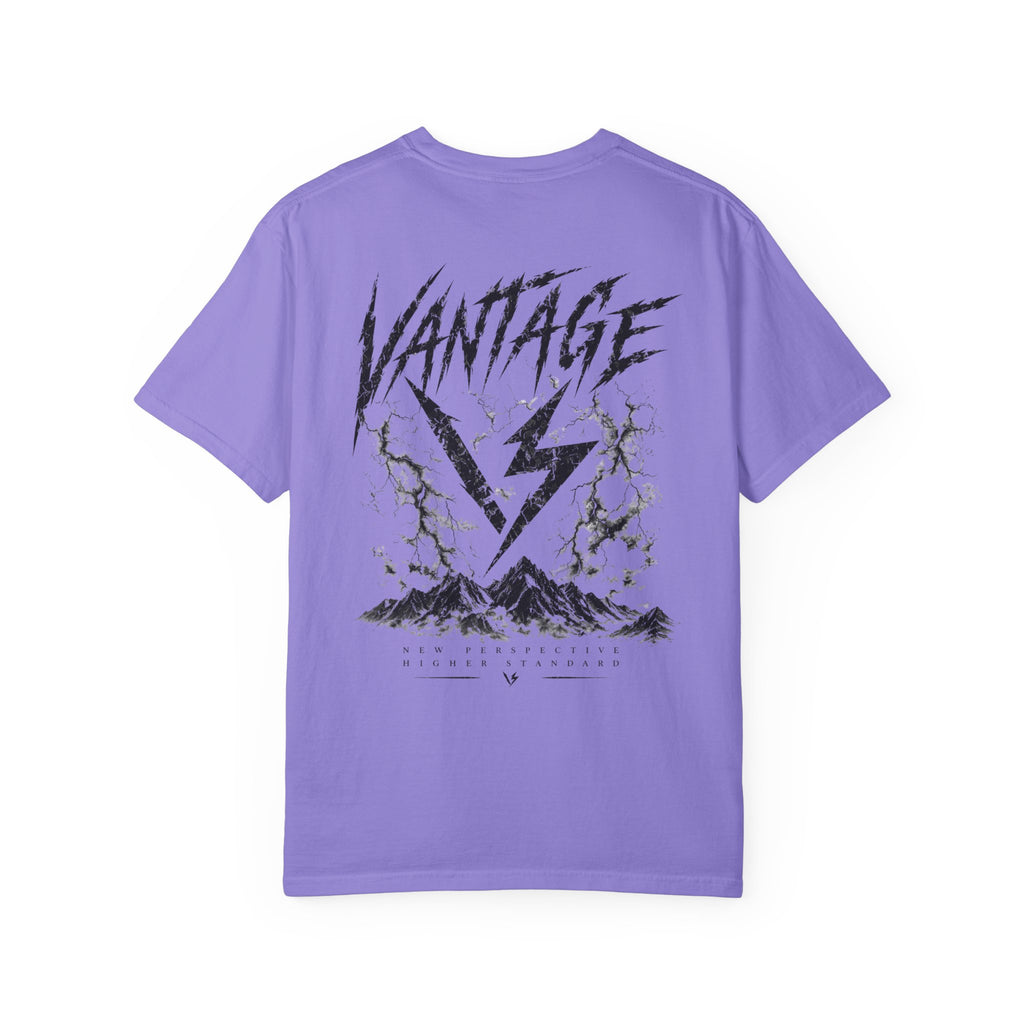 Vantage Lightning Logo T-Shirt — Graphic Streetwear Tee