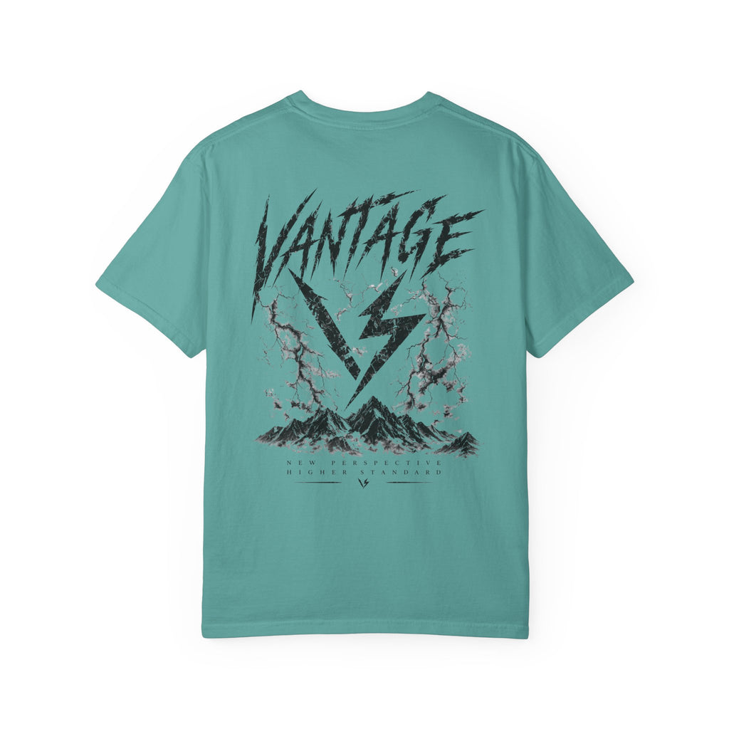 Vantage Lightning Logo T-Shirt — Graphic Streetwear Tee