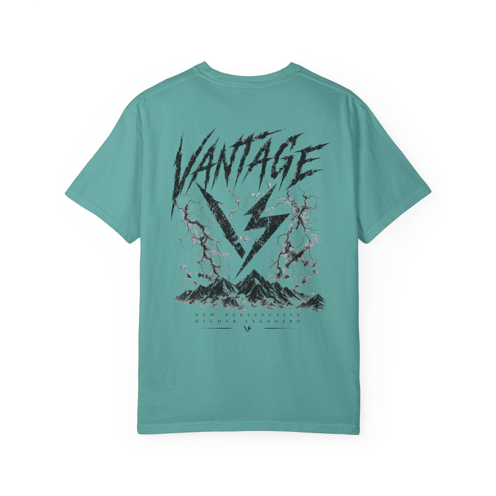 Vantage Lightning Logo T-Shirt — Graphic Streetwear Tee