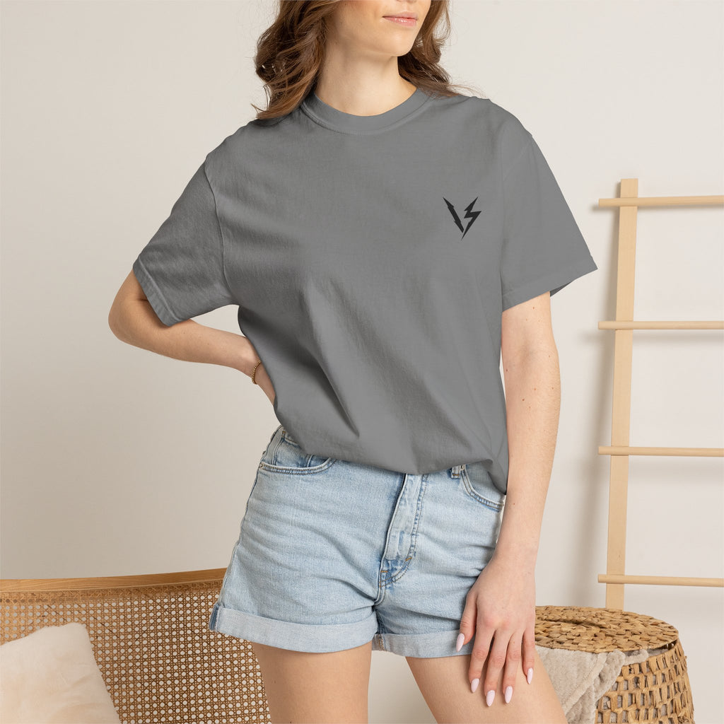 Vantage Lightning Logo T-Shirt — Graphic Streetwear Tee