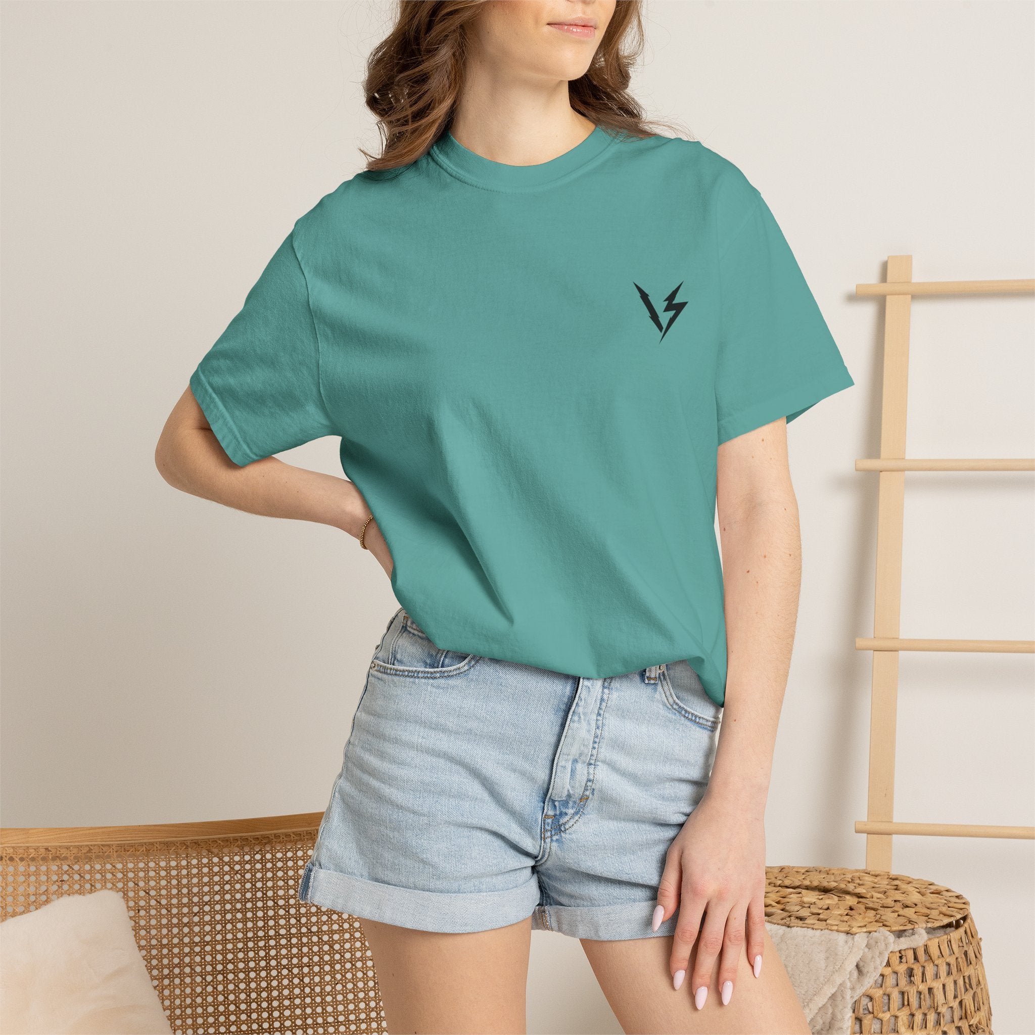 Vantage Lightning Logo T-Shirt — Graphic Streetwear Tee