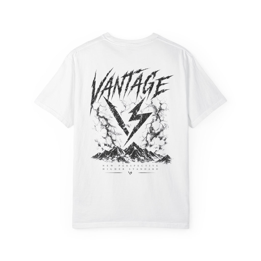 Vantage Lightning Logo T-Shirt — Graphic Streetwear Tee