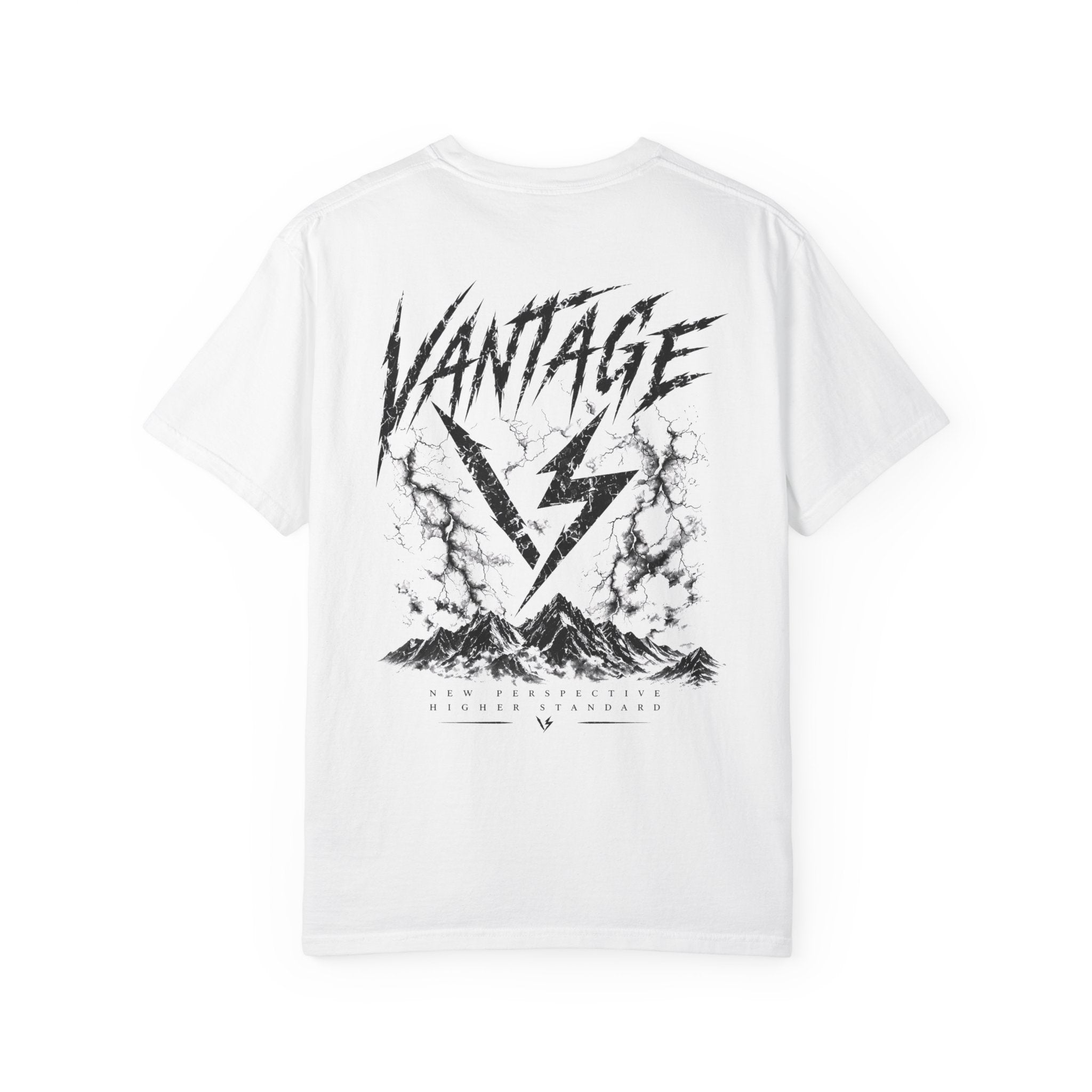 Vantage Lightning Logo T-Shirt — Graphic Streetwear Tee