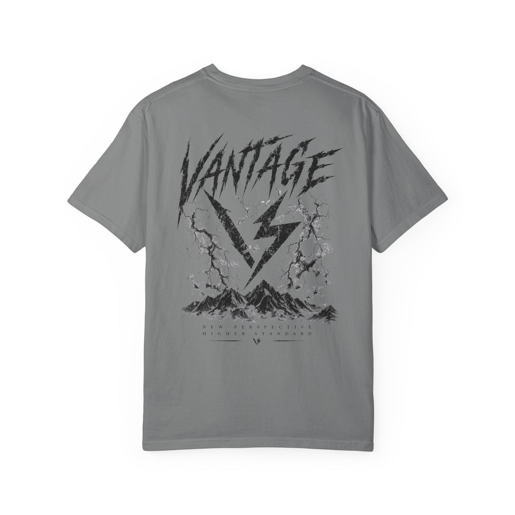 Vantage Lightning Logo T-Shirt — Graphic Streetwear Tee