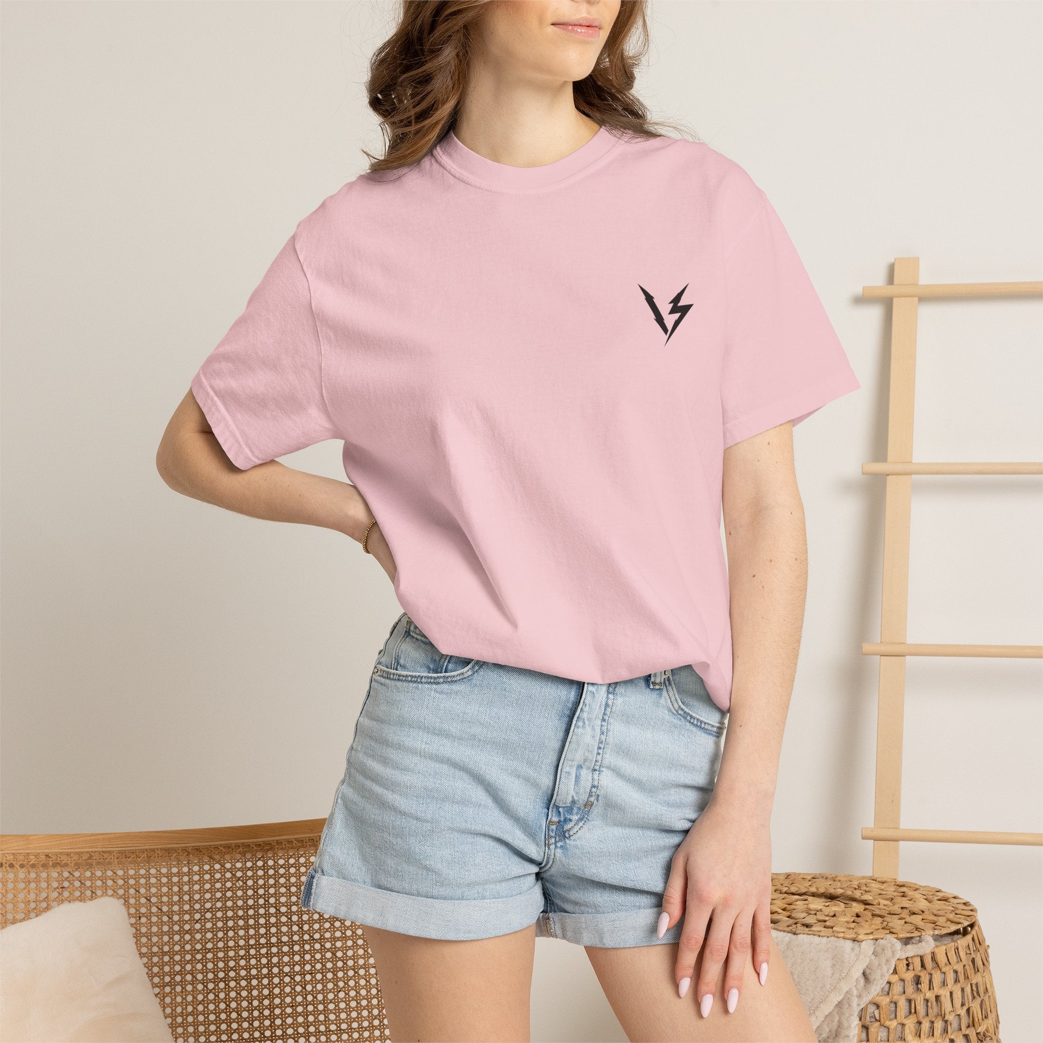 Vantage Lightning Logo T-Shirt — Graphic Streetwear Tee