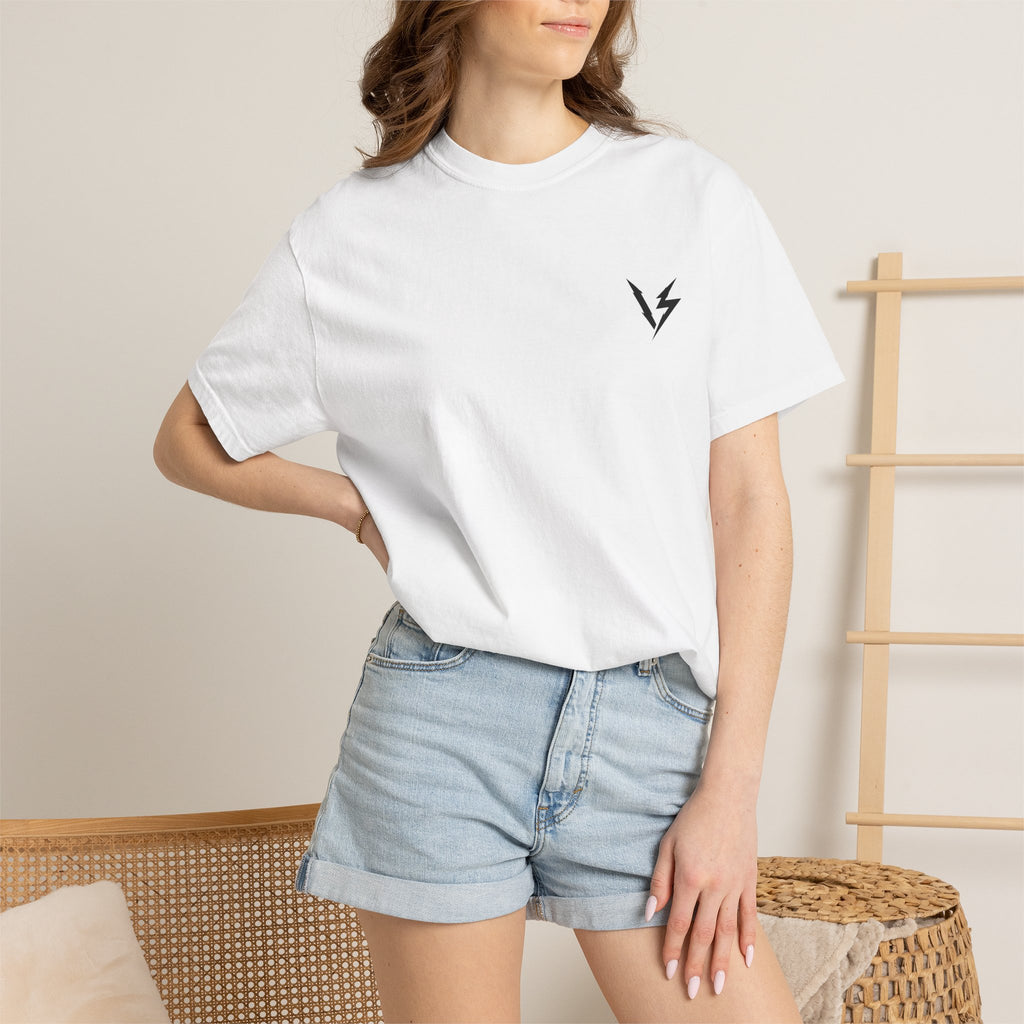 Vantage Lightning Logo T-Shirt — Graphic Streetwear Tee