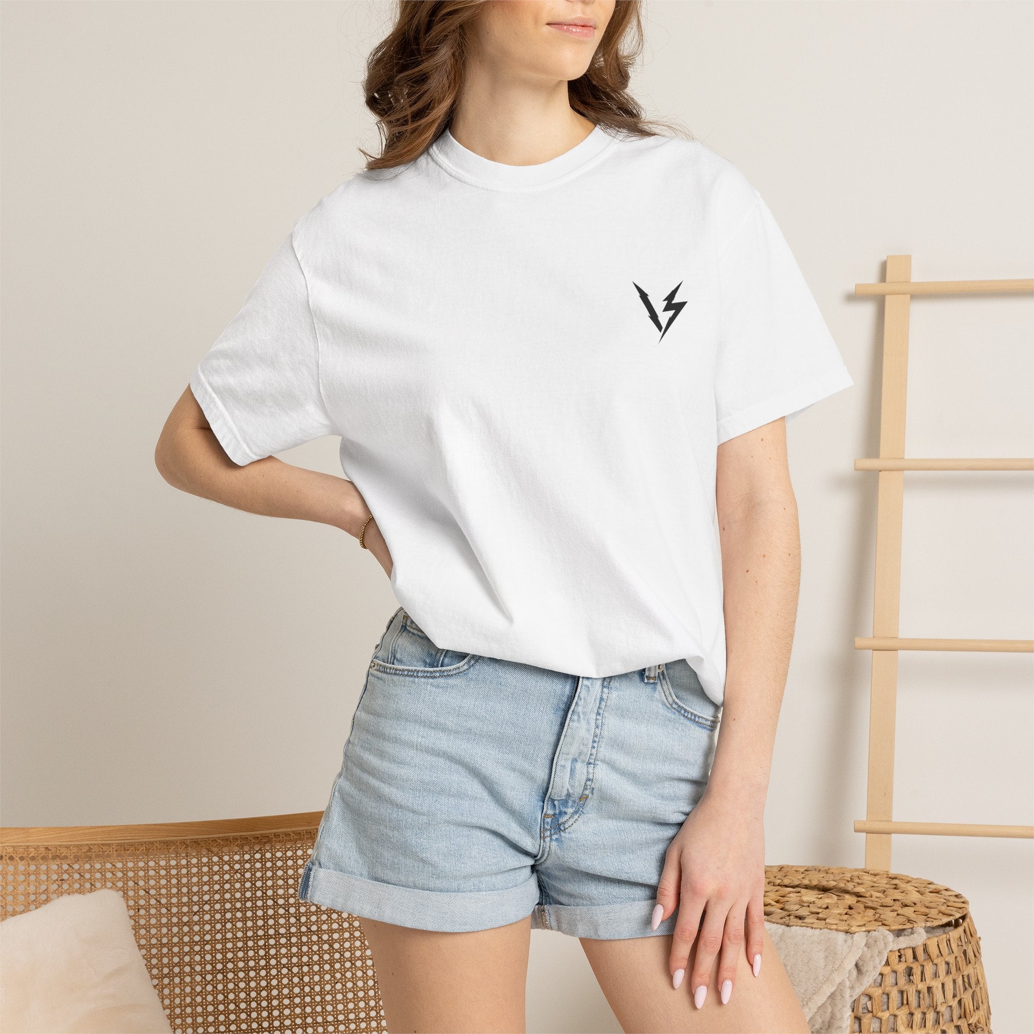 Vantage Lightning Logo T-Shirt — Graphic Streetwear Tee