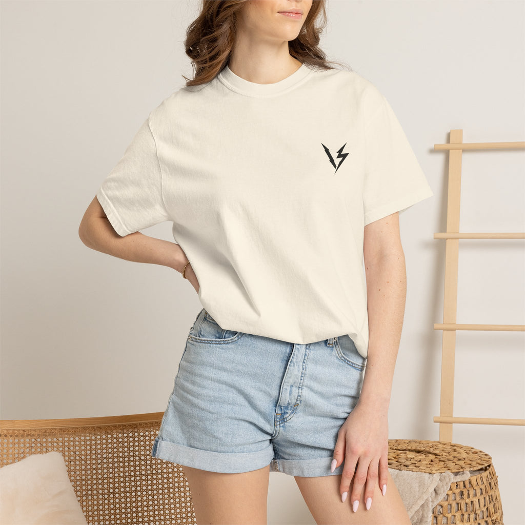 Vantage Lightning Logo T-Shirt — Graphic Streetwear Tee