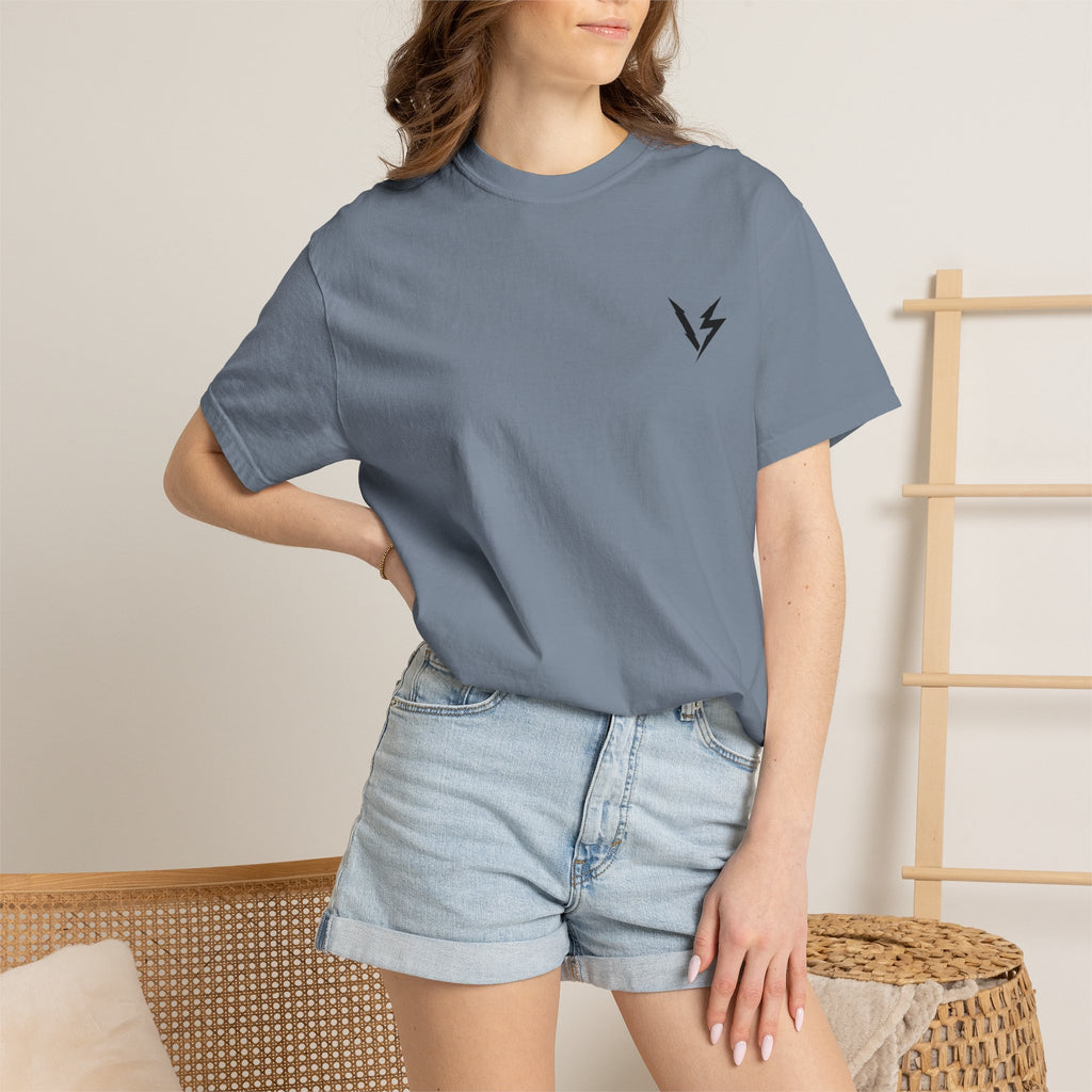 Vantage Lightning Logo T-Shirt — Graphic Streetwear Tee
